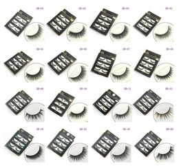 3D False eyelashes 16 Styles Handmade Beauty Thick Long Soft lash Fake Eye Lashes Eyelash Sexy 30010785046247