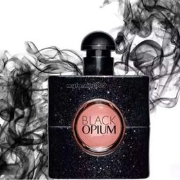French Luxury Perfume Black Opium Parfum Designer Cologne Perfumes Fragrances Women 100Ml Incense Mujer Originales Women's Opiume Parfume 378 80