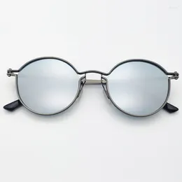 Sunglasses Driving Anti-high Beam Anti-vertigo Radiation Coloured Retro Trend Titanium High-definition Polarised Glasses