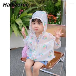 Jackets Summer Baby Girls Coats Kids Brand Sun Protection Clothing Toddler Soft Outerwear Children Fashion Clothes Sweet Flower Coat