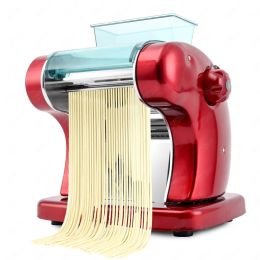 Makers FKM1502A Pasta Maker Machine Electric Noodle Makers with 6 Thickness Settings Dough Roller and 2 Blades