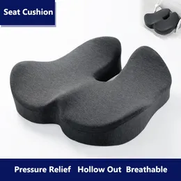 Pillow Comfortable Pressure Relief Breathable Seat Summer Simple Memory Cotton Home Office Chair Mat For Sedentary LP3