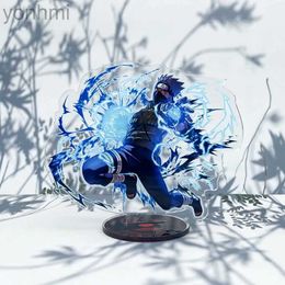 Anime Manga 41Style Acrylic Stand Figure Hatake Kakashi Uzumaki Uchiha Sasuke Haruno Sakura Orochimaru Gaara 3D Model For Kid 240413