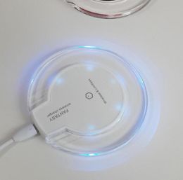 Cellphone Charger Charging Pad Mini for Samsung Note 5 S6 S7 Edge iPhone 6 PLUS HTC Nokia Qi Wireless chargers2051245