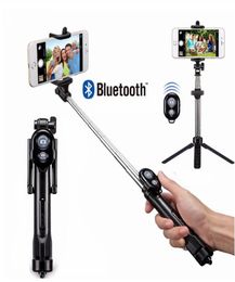 Tripod Monopod Selfie Stick Bluetooth With Button Selfie Stick For Android OS For lphone 6 7 8 Plus OS5110613