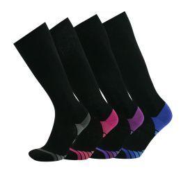 Socks One Pair Compression Socks for Running,Blood Circulation,Shin Splints,Flight Travel,Muscle Recovery(2030mmHg),for Men & Women