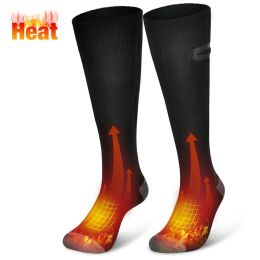 Socks L Size Heated Socks 3.7v Electric Boot Feet Warmer Winter Thermal Socks Usb Rechargable 4000mah Battery Outdoor Sports Equipment