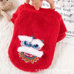 Dog Apparel Pet Clothing Cats Dogs Autumn Winter Year Pets Warm Kitten Festive Holiday Sweaters