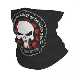 Berets Ride Through Valley Bandana Neck Gaiter Printed Wrap Mask Scarf Multifunction Headwear Riding For Men Women Adult Breathable