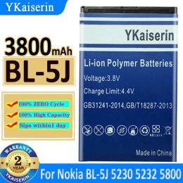 YKaiserin Battery for Nokia 6700 N76 1202 5310 6700S N803 E66 3120C 5070 1208 6730 5230 5232 6500 3310 2100 8600 7390 8800 8860