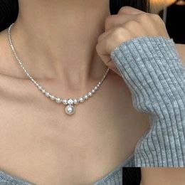 Anhänger Halskette Designer Frauen Choker Neue Party Hochzeitsgeschenkmarke Perlenkette 18K Gold plattiert Hochgefühl