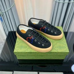 Designers Tennis 1977 Sneakers Luxury Canvas Shoes Beige Blue Washed Jacquard Denim Shoe Ace Rubber Sole Embroidered Vintage High low Casual Sneaker 4.8 04