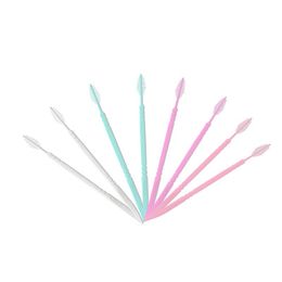 300pcs Double Head Dental Floss Interdental Toothpick Brush with Box Soft Silicone Teeth Stick Oral Care Toothpicks Floss Pick