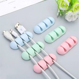 30Pcs Cable Winder Cable Organiser Clip Desk Tidy Organiser Holder Wire Cord Phone USB Charger Cord Holder in Car