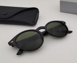 High quality striped circle Sunglasses Steampunk Men Women Brand Designer Glasses Oculos De Sol Shades UV Protection with box2491322