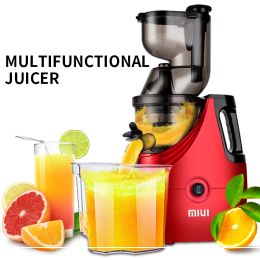 Juicers Juicer JEB02B Fruit Juicer Fullautomatic Small Multifunction Electric Raw Juicefree Juicer Juice Maker Orange Juicer Machin