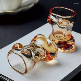 Wine Glasses Creative Personality Women's Modelling Glass Stuffy Baijiu Fashionable Small Ornaments.