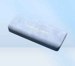 Sunglasses Cases Bags Fashion Simple PU Leather Glasses Metal Square Portable Sunglasses Case Women Men Durable Eyewear Storage Bo9594046