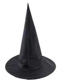 Halloween Costumes Witch Hat Masquerade Wizard Black Spire Hat Witch Costume Accessory Cosplay Party Fancy Dress Decor JK1909XB8663472