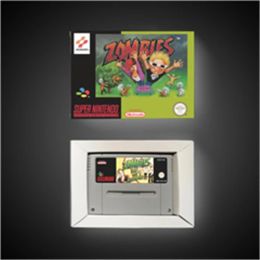 Accessories Zombies Ate My Neighbors EUR Version Action Game Card with Retail Box