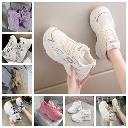 2024 new Luxury Thick soled mesh small white shoe men women casual and breathable internally elevated sports shoes