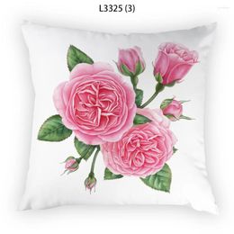 Pillow Simple Velvet Cover Nordic Modern Decorative S Sofa Art Polyester Linen Material Home Decoration E2402