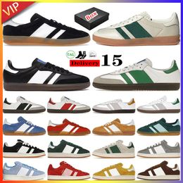 Sapato de grife handball vintage treinadores speziais esportivos e ricos em Gales Bonner Sier Black Goma Leopard Pony Vegan OG Adimático Indoor Bold Bermuda Sneakers