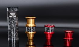Charcoal Cigarette aluminium alloy Tobacco Filters Smoking Pipes Activated carbon Tar filter ball water pipe bongs and dab rig dry6992977