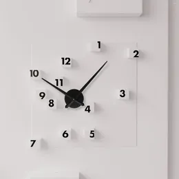 Wall Clocks Movement Clock Replacement Mechanism Minimalist Parts DIY Kit Motor Electric Hands Cross Stitch Kits