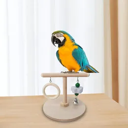 Other Bird Supplies Training Stand Portable Tabletop For Finches Macaw Cockatoo