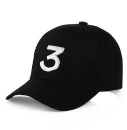 New Chance The Rapper 3 Dad Hat Baseball Cap Adjustable Strapback BLACK Baseball Caps8319143
