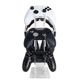 Accessories Universal 3 Tier Controller Stand Universal Acrylic Game Controller Headset Hanger Transparent Controller Stand Gaming