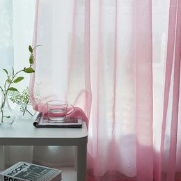 Curtain Brand Curtains Decoration Home Living Room Modern Screening Sheer Shutter Tulle Mesh Valance Yarn 140 260cm