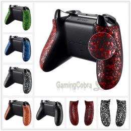 Cases eXtremeRate Textured Back Panels Comfortable Nonslip Side Rails 3D Splashing Handles for Xbox One X for Xbox One S Controller