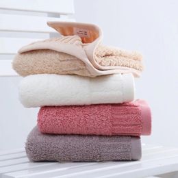 Towel 4pcs Face Towels Dark Red Pure White HairTowel Hand Family Large Brown Cotton Men Gift Set