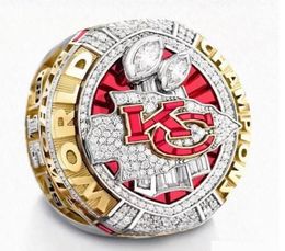 Fine high quality Holiday whole Kansas 20192020 City Chiefs World Championship Ring TideHoliday gifts for friends Men Rings w8292878