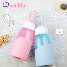 Wine Glasses Creative Portable Hand-Held Small Water Drop Glass Cup Cute Heat-Resistant Readily Tea Fashion Sport Drink Bottle