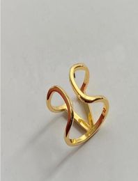 Fashion 18K Gold Jewelry Womens Rings Luxury Women diamond wedding ring VLOGO bride accessories Good gifts Designer Jewellery Band8442653