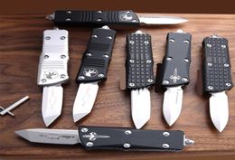 7Models 55 Inch 204P Exocet Automatic knife Bounty Hunter Aluminum Alloy CNC D2 blade Wallet Knives mICRo UTX85 TECH Auto knifes4091946