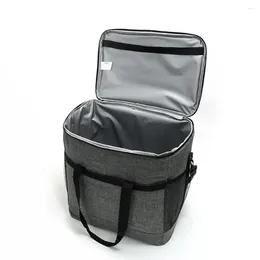 Storage Bags Portable Thickened Lunch Waterproof Leakproof Oxford Cloth Box Containers For Work Office Picnic