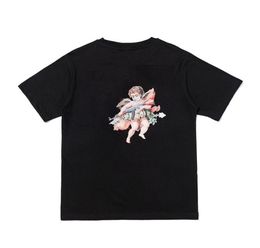 Fashion Angel Print Tee Tops Mens Stylist T Shirt Friends Men Women T Shirt High Quality Black White Orange T Shirt Tees Size SXL7183124