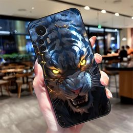 Tiger Animal Cool Phone Case Fundas for Xiaomi Redmi Note 13 10 12 Pro POCO F4 F5 X5 Pro 12 13 11T Lite Ultra Cover