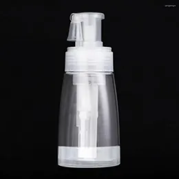 Storage Bottles Empty Tranparent Spray Bottle With Locking Nozzle 180ml Container For Loose Bath Dry