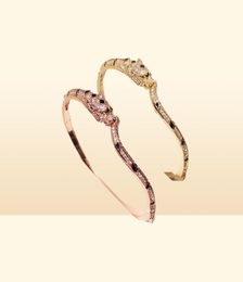 Personality domineering Leopard Bracelet Women039s Bracelet money Copper material Luxurious Dance Bracelet Gi2329634