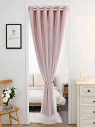 Curtain Princess Style Lace Double Layered Curtains