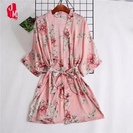 Home Clothing Arrival Satin Silk Robes Dressing Gowns Women Sexy Nightie Female Elegant Bathrobe Lady & Girl Nightwear Kimono XXL