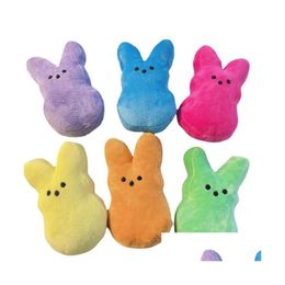 Keychains & Lanyards 15Cm Mini Easter Bunny P Doll Keychain 6 Colours Rabbit Dolls For Childrend Cute Soft Toys Drop Delivery Fashion Dhj7V