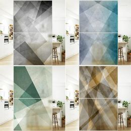 Window Stickers Electrostatic Glass Film Geometric Diamond Pattern Bedroom Bathroom Office Living Room Decoration Anti-peeping