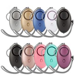 15 Colours Personal Alarms 130dB Egg Shape Emergency Self Defence Security Alarm For Girl Women Elderly Protect Alert Safety Scream2750650