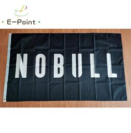 White Nobull Black Background Flag 35ft 90cm150cm Polyester flag Banner decoration flying home garden flag Festive gifts5329602